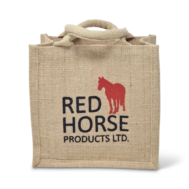 Red Horse Merchandise Branded Jute Bag sac jute logo