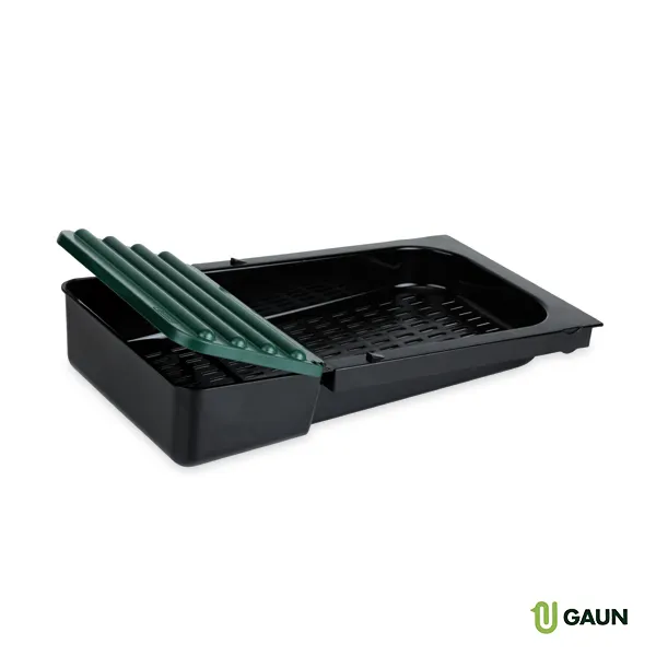 GAUN Volailles pondoir panier plastique avec couvercle