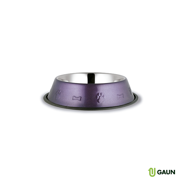 Gaun Chats Gamelle Inox Peinte 200 mm