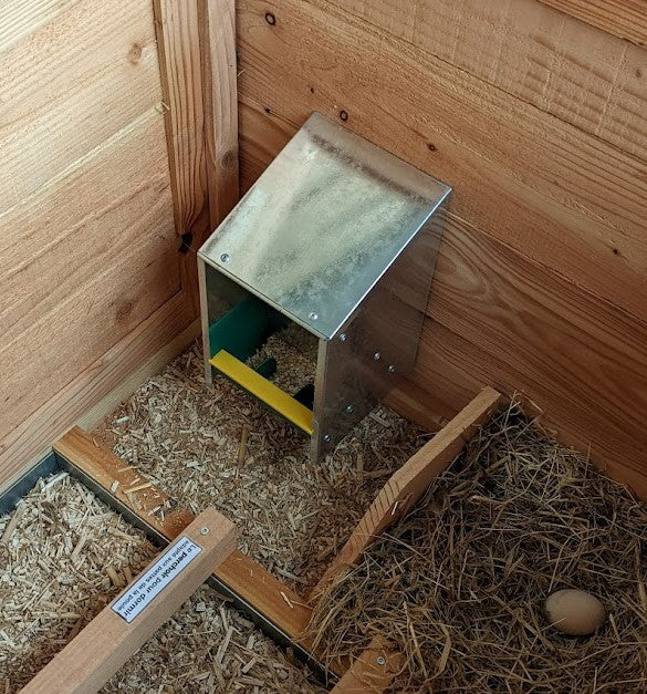 Cot Cot House Mangeoires trémie galva 2,5 kg poules