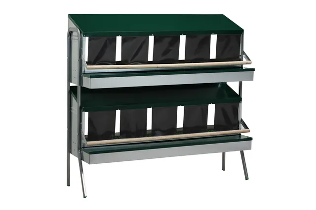 GAUN Volailles pondoir batterie 125 cm 1 face poules