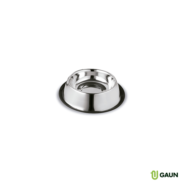 GAUN Chats Gamelle Inox 150 mm Base Antidérapante