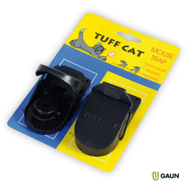 GAUN Gibier piège à souris plastique lot de 2