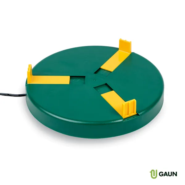 GAUN Volailles Socle chauffant abreuvoir Ø 20 cm hiver