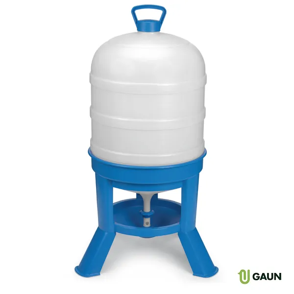 Gaun Volailles abreuvoir à siphon 40 L sur pieds