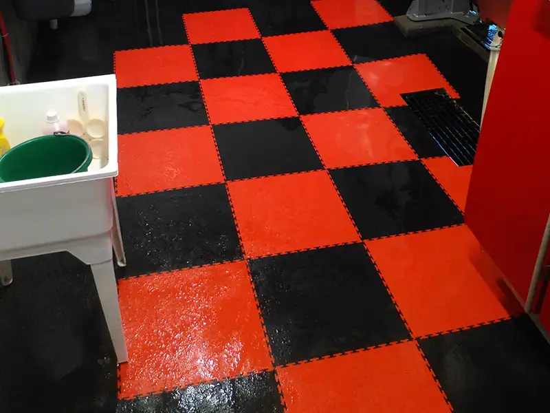 IDS IDEX dalle laiterie PVC clipsable antidérapante